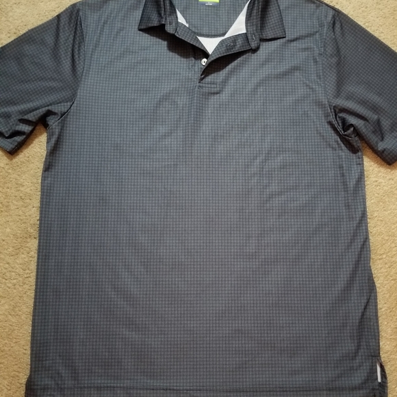 SOLD-2 BEN HOGAN Mens Blue Polo Dress Shirts Bundle/Lot-L - Picture 2 of 7